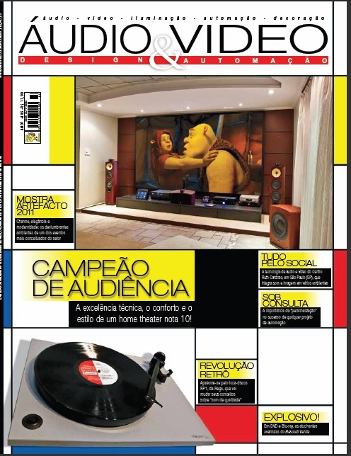 Reportagem da revista Audio & Video Centro Ruth Cardoso, em São Paulo (SP) - Cia. Paulista de Festas